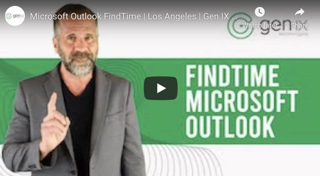 Microsoft Findtime in Los Angeles