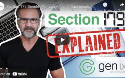 Section 179 Benefits for Los Angeles Businesses