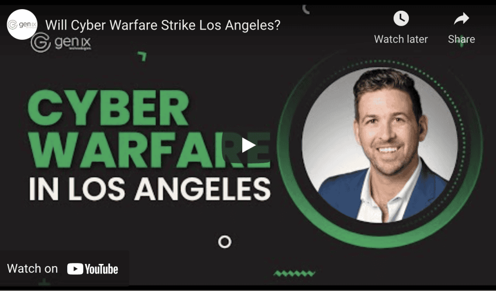 Cyberwarfare In Los Angeles
