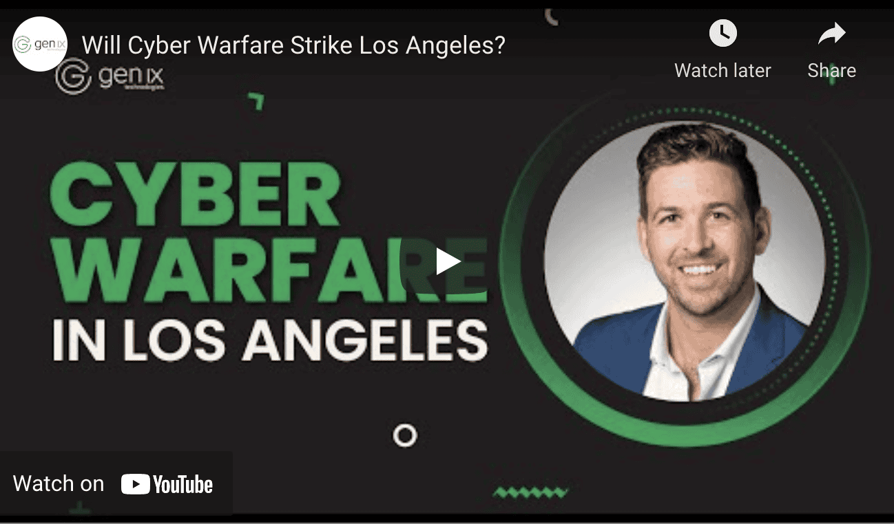 Cyberwarfare Targets Enterprises In Los Angeles